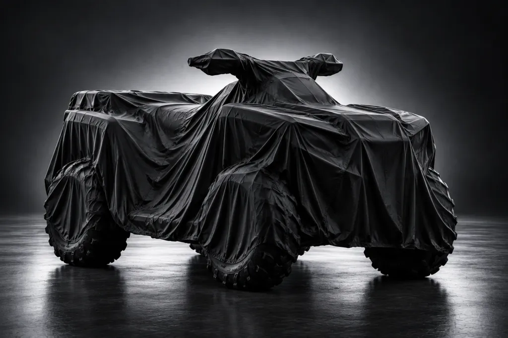 Placeholder image of a covered ATV, not a photo of this ATV
